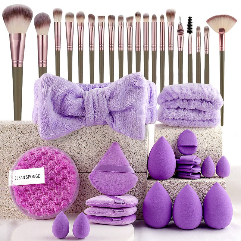 Makeup Brush Set Manufacturer - 40 PCS Professional Synthetic Hair Gift Set