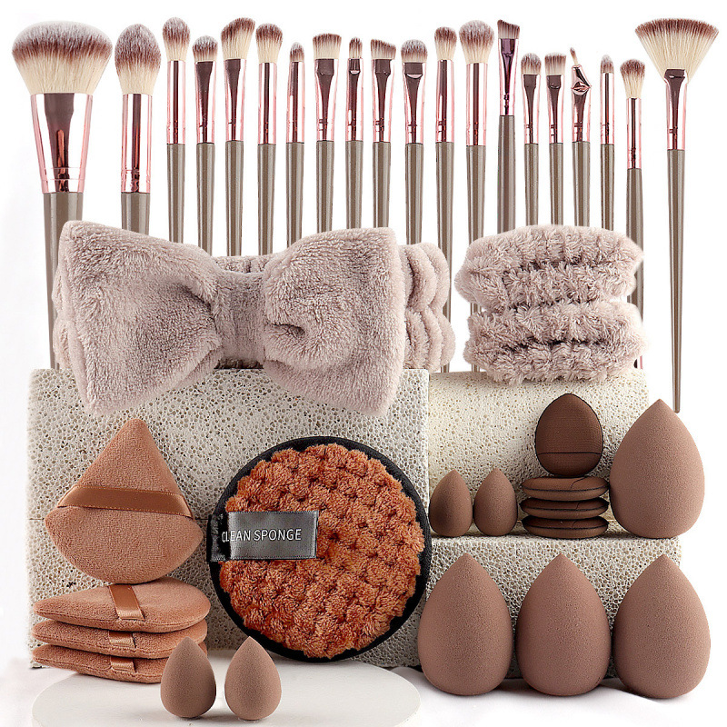 Makeup Brush Set Manufacturer - 40 PCS Professional Synthetic Hair Gift Set