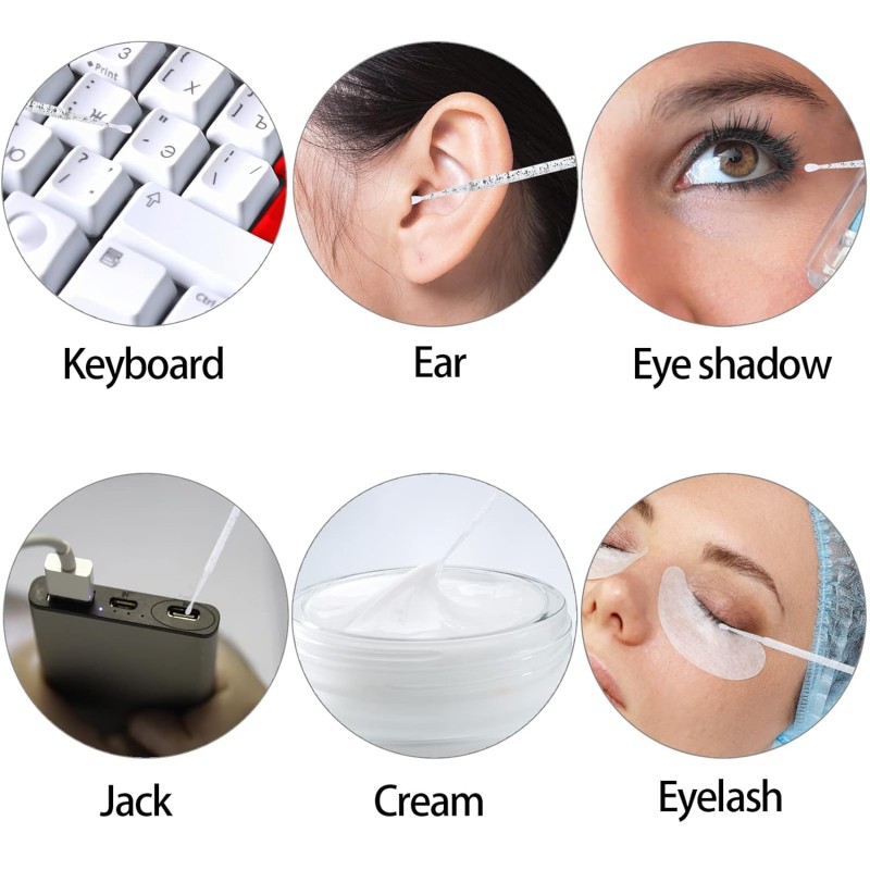 Microfiber Applicator Manufacturer - Swab Eyelash Mascara Fine Textured Convenient