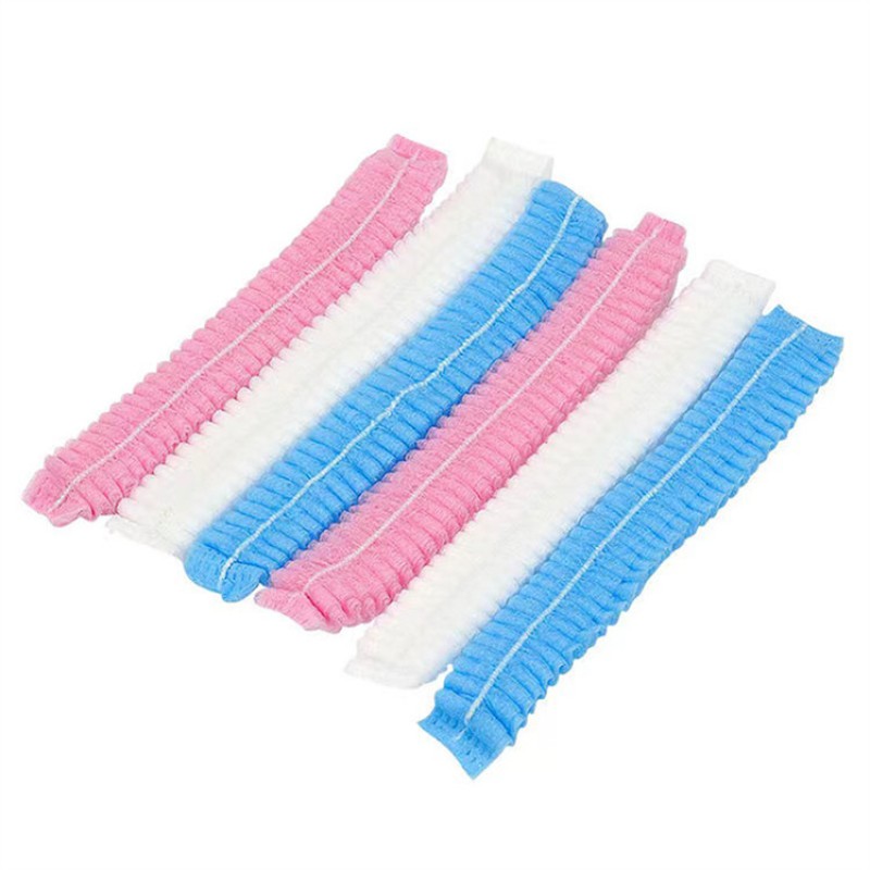 Dustproof Cap Wholesale - Disposable Non-Woven Elastic Bouffant Clip