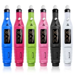 Nail Drill Machine Factory - Portable Electric 30000 RPM Stainless Steel Head