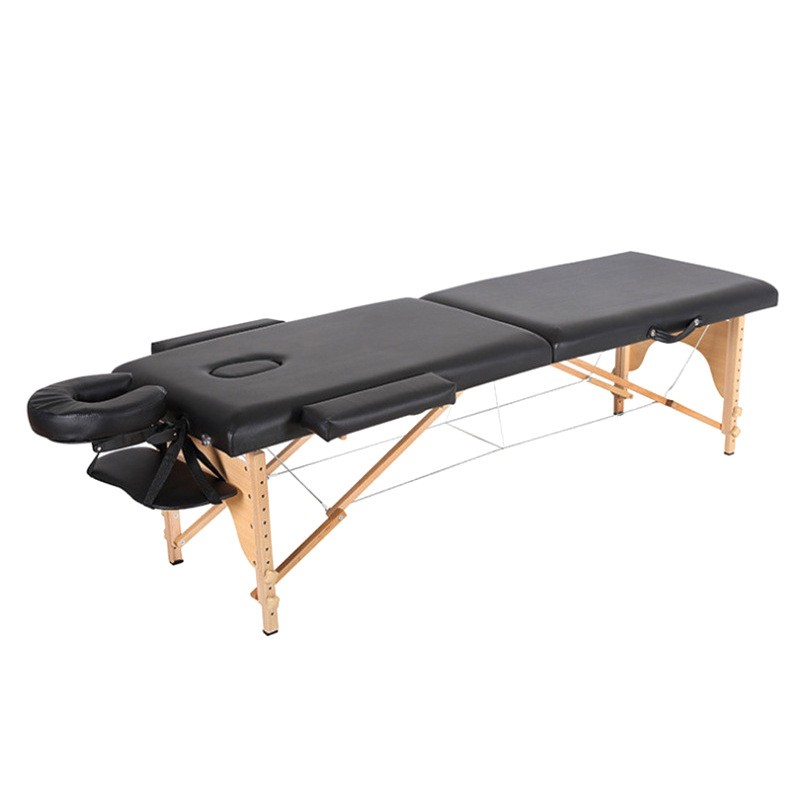 Massage Table Factory - Portable Wooden Folding Beauty Salon Tattoo Bed