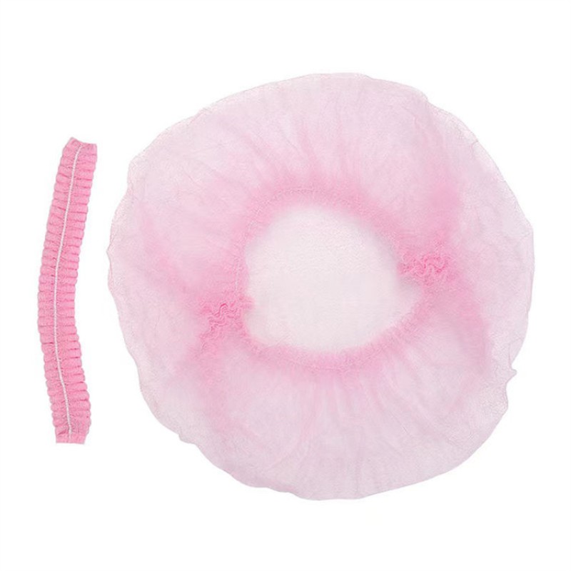 Dustproof Cap Wholesale - Disposable Non-Woven Elastic Bouffant Clip