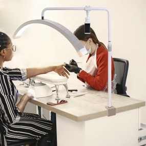 UV Nail Lamp Factory - 25inch LED Table Multifunctional Half Moon Light