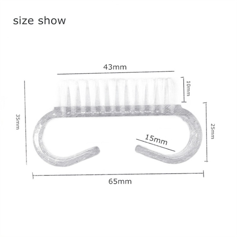 Nail Art Brush Wholesale - Soft Multicolor Plastic Synthetic Hair Tool