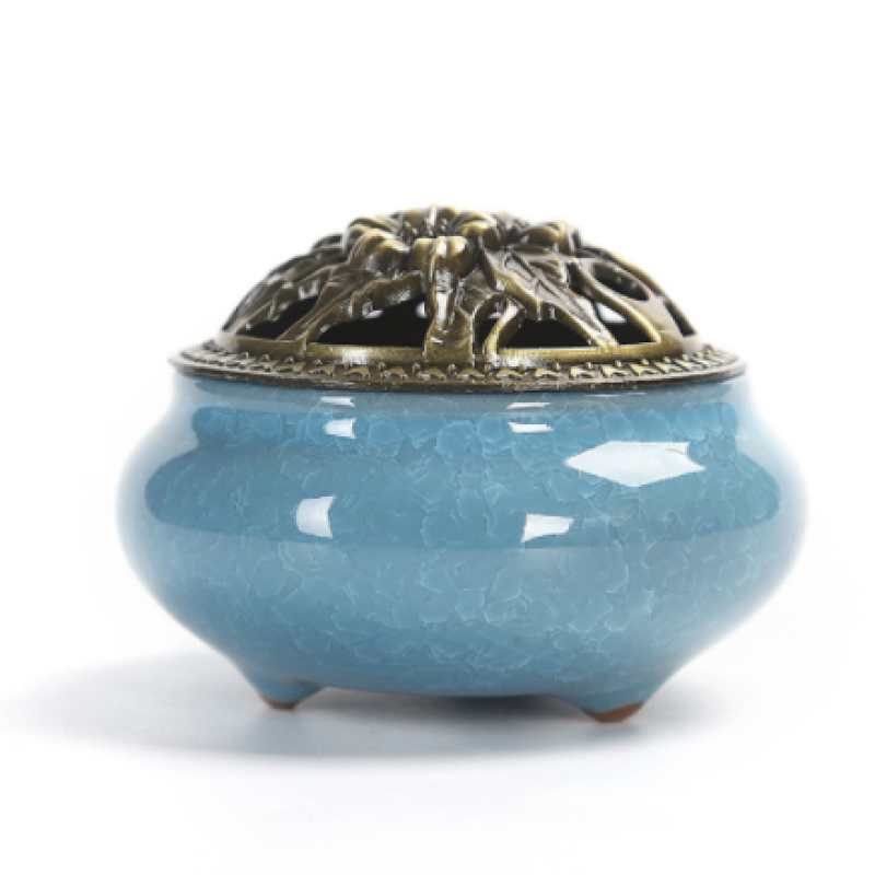 Arabic Incense Burners Manufacturer - Wholesale Ceramic Windproof Hookah Charcoal Holders Various Colors Home Use