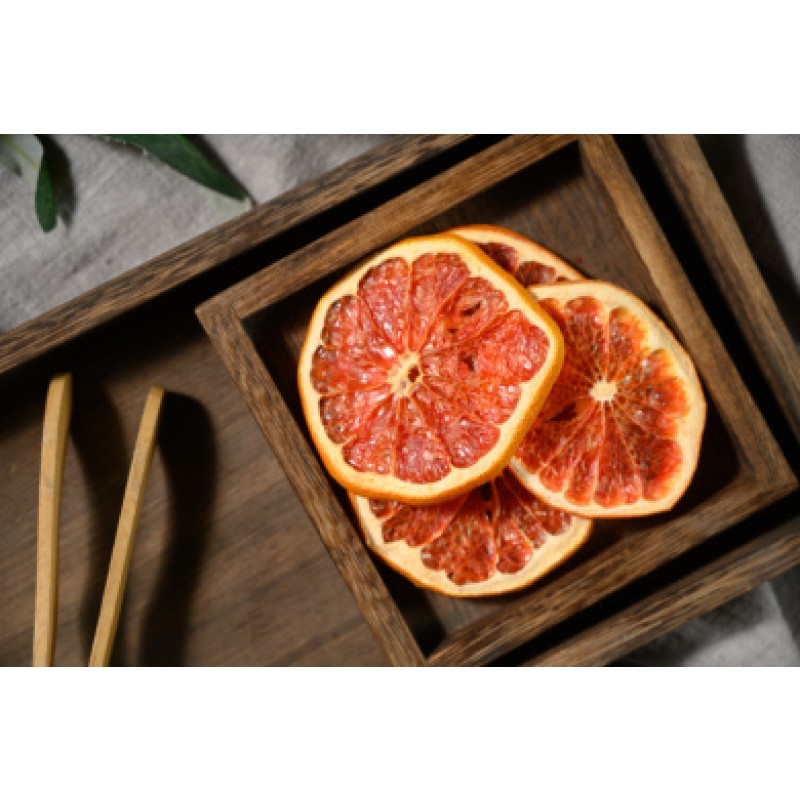 Dried Grapefruit Slices Manufacturer - Premium Quality Bulk Vacuum Packaged for Drinks