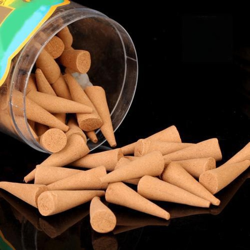 Sandalwood Incense Cones Manufacturer - Wholesale Handmade in Simple Chinese Style Packaging Fragrant Tea Scent Indoor