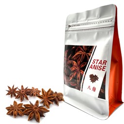 Autumn Star Anise Herb Manufacturer - 150g Dried Raw Spices Spicy Taste Single Spice Oil