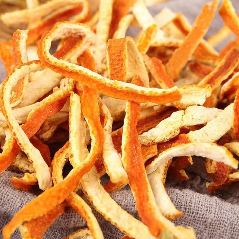 Dried Tangerine Peel Manufacturer - Factory Direct Natural Dry Whole Peel for Daily Flavored Tea