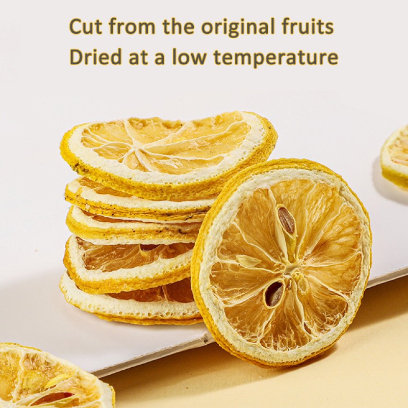 Dried Lemon Slices Manufacturer - Reliable Quality No Addition Delicious Sulfur Free