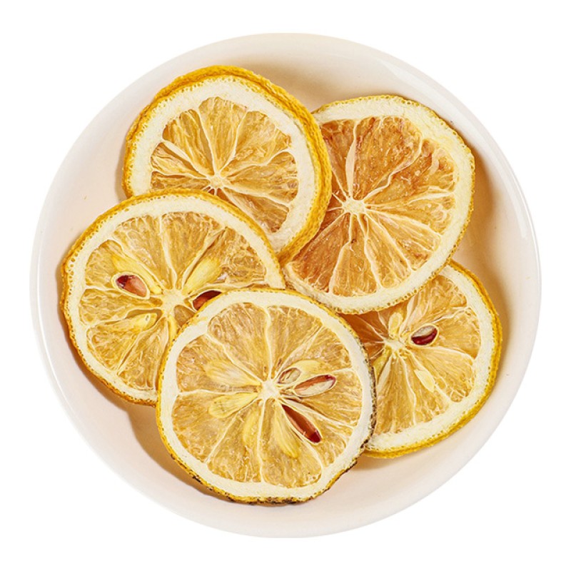 Dried Lemon Slices Manufacturer - Reliable Quality No Addition Delicious Sulfur Free