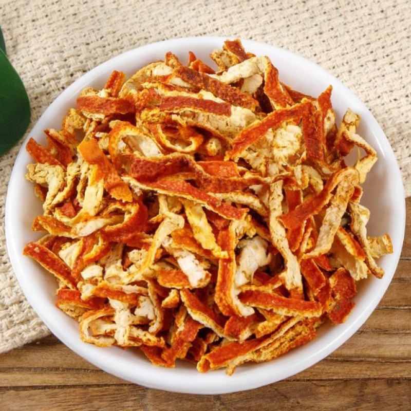 Dried Tangerine Peel Manufacturer - Factory Direct Natural Dry Whole Peel for Daily Flavored Tea