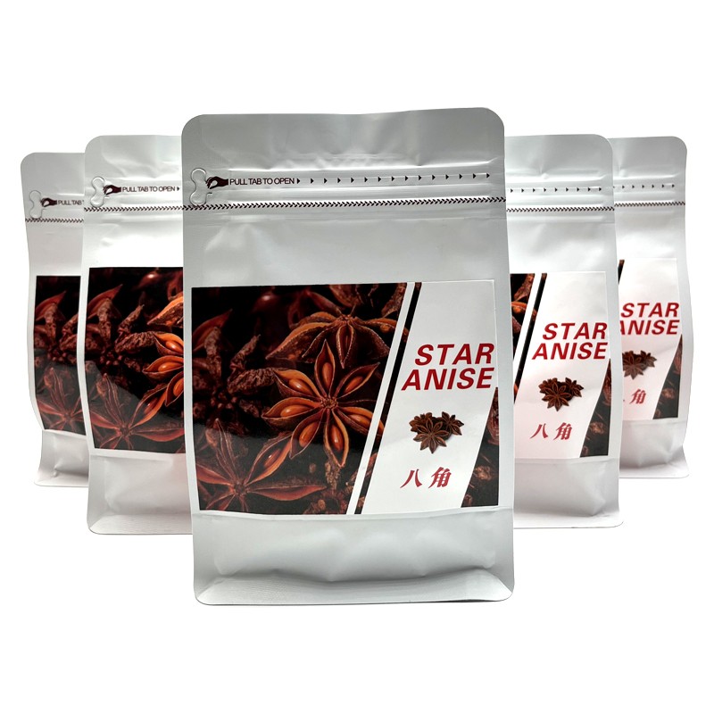 Autumn Star Anise Herb Manufacturer - 150g Dried Raw Spices Spicy Taste Single Spice Oil