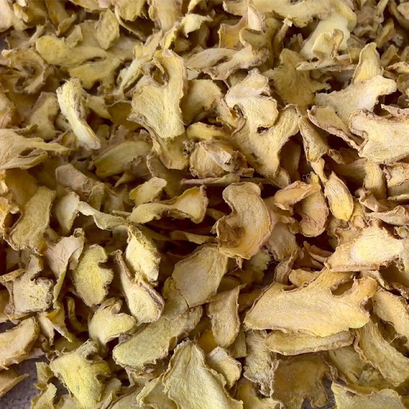 Dried Ginger Flake Manufacturer - Guangxi China Wholesale Single Spice Herb for Cooking Raw Processing