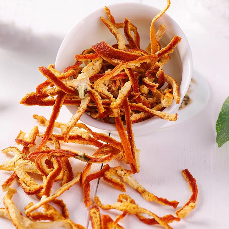 Dried Tangerine Peel Manufacturer - Factory Direct Natural Dry Whole Peel for Daily Flavored Tea