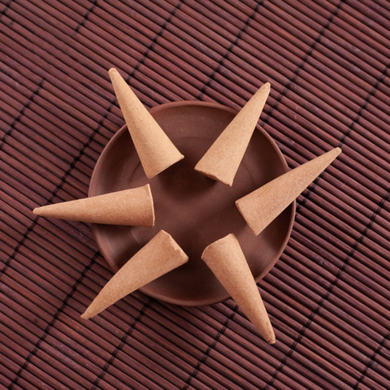 Sandalwood Incense Cones Manufacturer - Wholesale Handmade in Simple Chinese Style Packaging Fragrant Tea Scent Indoor