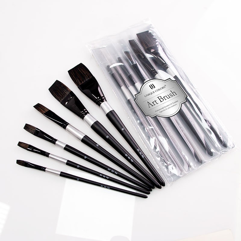 Oil Painting Brushes Manufacturer - Wholesale 6pset Professional Artist