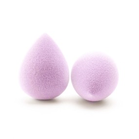 Beauty Sponge Supplier - Custom Logo Non-Latex Flocking Soft
