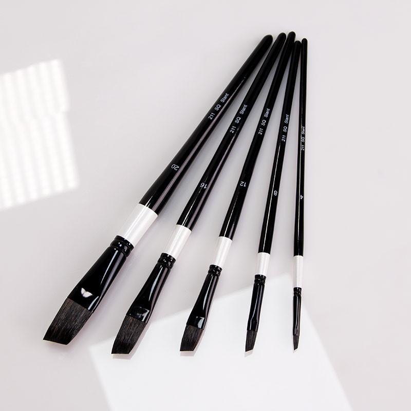 Oil Painting Brushes Factory - Wholesale 5pset Hog Bristle Canvas