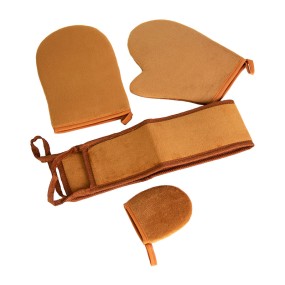 Tanning Mitt Factory - Fast Delivery Black Brown Soft Flocking