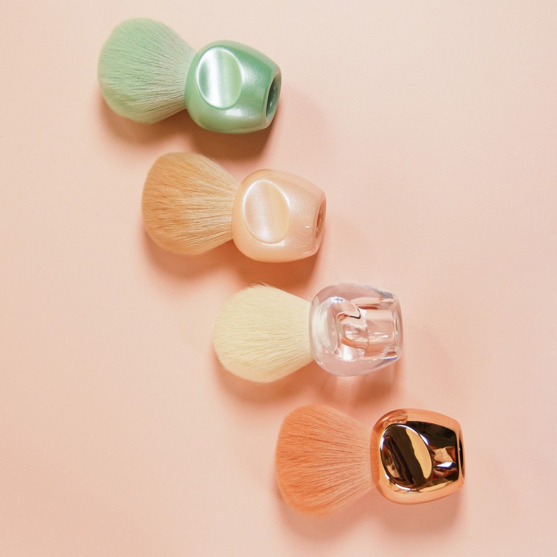 Nail Makeup Brush Factory - Soft Synthetic Hair Single Portable