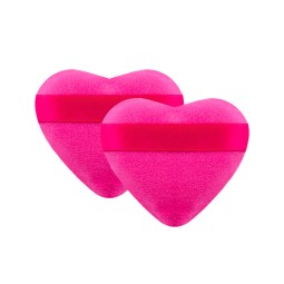 Powder Puff Supplier - Heart Shape Velvet Soft Foundation