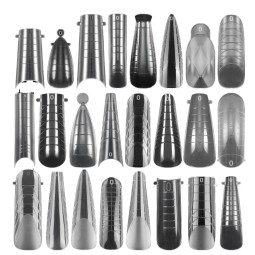 UV Nail Gel Forms Factory - 120pcs/Box Dual Forms Quick Building System