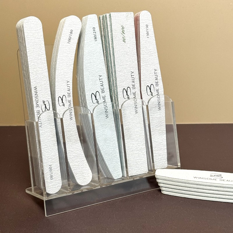 Zebra Nail File Wholesale - Professional 80/80 Double Side Emery Korean