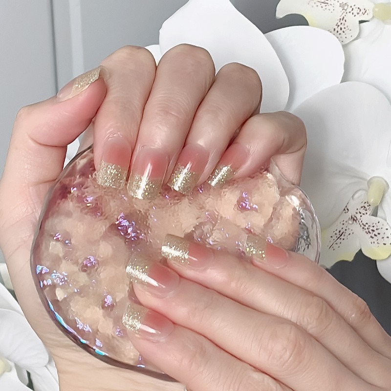 Nail Strip Sticker Manufacturer - 2025 Glitter Design Non-Toxic Long Lasting