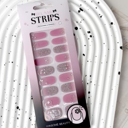 Gel Nail Stickers Wholesale - Fashion Korea Heart-Shaped Waterproof Plastic