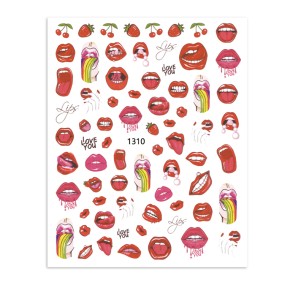 Nail Decals Wholesale - Sweat Heart 3D Self-Adhesive Sticker UV