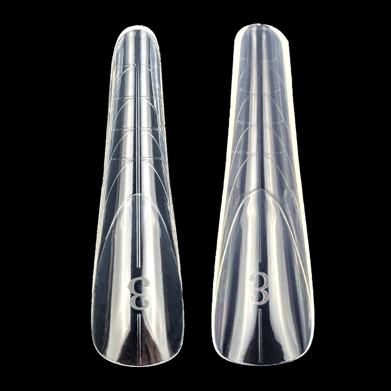 Nail Forms Manufacturer - 2025 Custom Dual French High Quality Plastic Pad