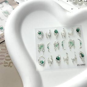 Cute Gel Nail Stickers Factory - 2025 New PVC Strip Artificial Fingernails