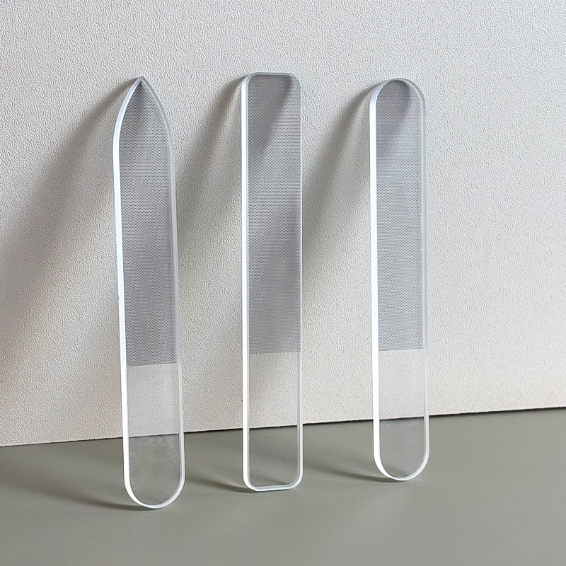 Glass Nail File Manufacturer - Hot Sale Customizable Double-Sided Rectangle