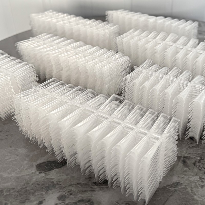 Press on Nail Tips Manufacturer - Transparent Coffin Long Square Salon Style