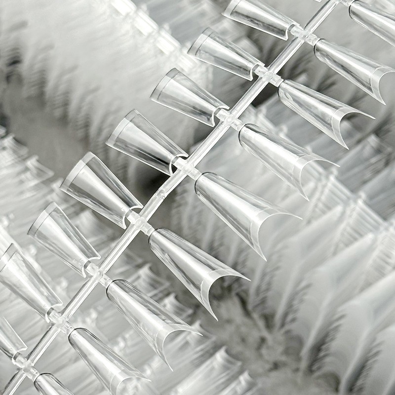 Nail Tips Manufacturer - High Quality Transparent Coffin Gel Extension Fashion