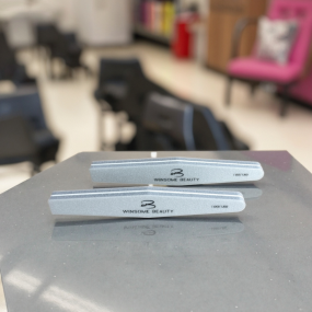 Nail Files Supplier - Dual-Sided Emery 100/180 Grinding Customizable Logo