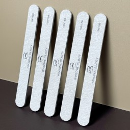 Zebra Nail File Wholesale - Professional 80/80 Double Side Emery Korean