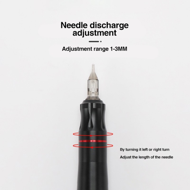 Tattoo Kit Factory - Wireless Machine Complete Rotary Pen Set