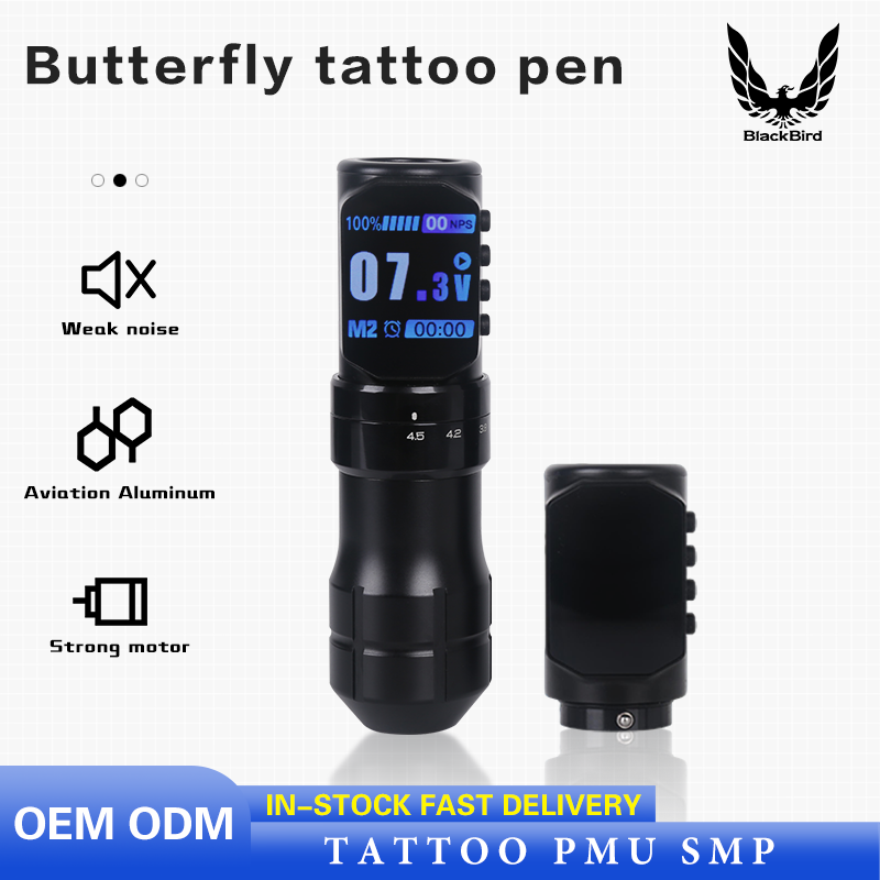 Tattoo Pen Machine Factory - Wireless Adjustable 2000 MAh Dual Battery