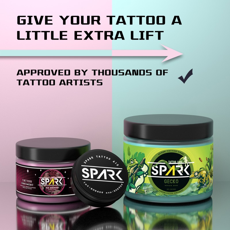 Tattoo Ointment Supplier - Spark Premium Comfortable Skin Healing