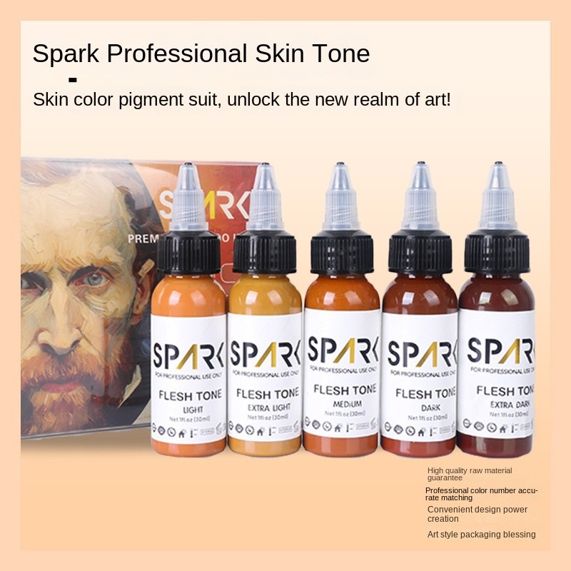 Tattoo Ink Kit Manufacturer - Professional Spark 30ml Long Lasting Pigments