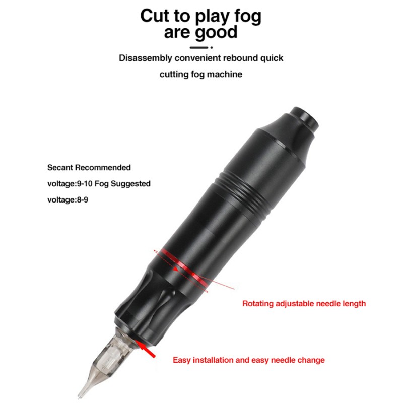 Tattoo Kit Factory - Wireless Machine Complete Rotary Pen Set