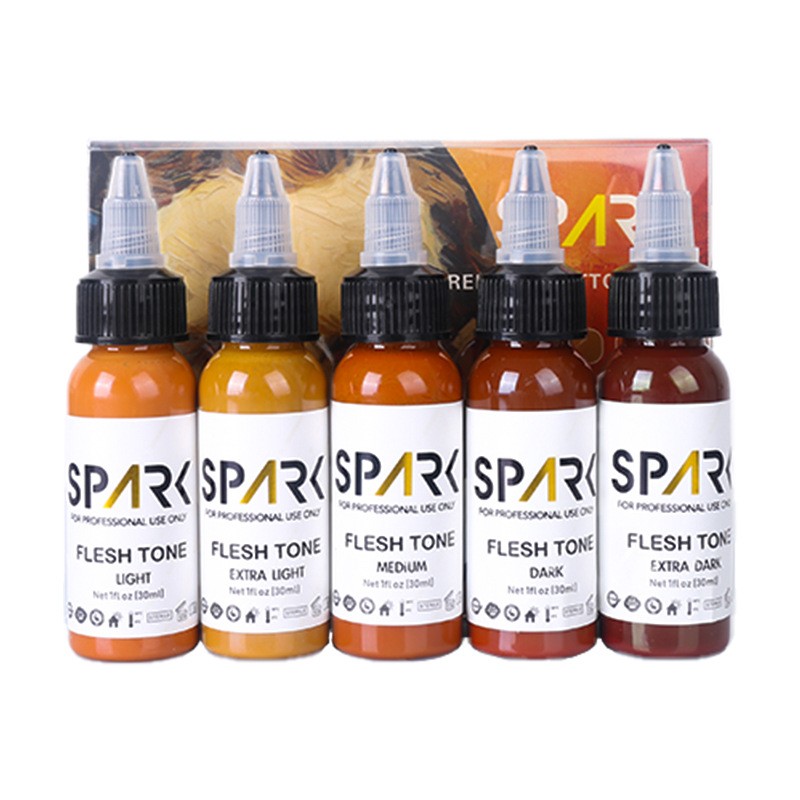 Tattoo Ink Kit Manufacturer - Professional Spark 30ml Long Lasting Pigments