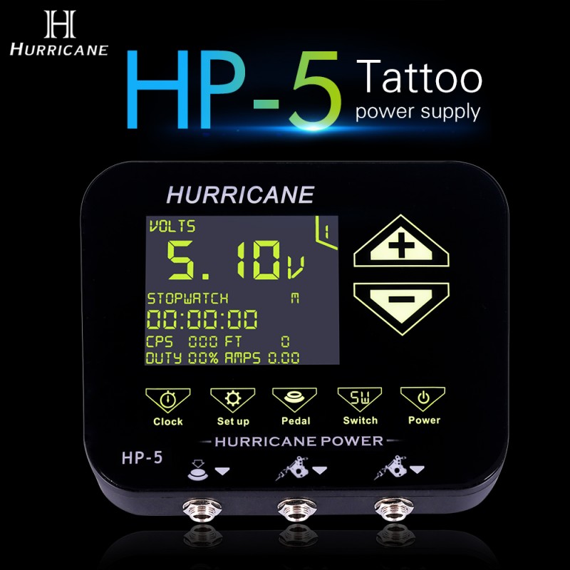 Tattoo Power Supply Supplier - Convenient Portable Wired Control Panel