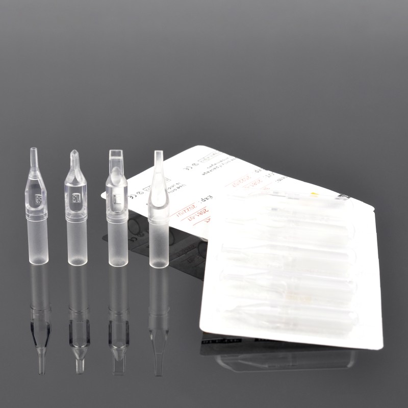 Tattoo Tips Factory - Blackbird Disposable Transparent Clear Tips