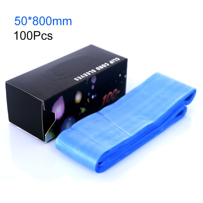 Microblading Supplies Supplier - 125pcs Disposable Blue Cord Sleeves
