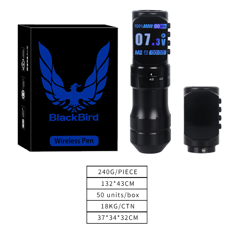 Tattoo Pen Machine Factory - Wireless Adjustable 2000 MAh Dual Battery