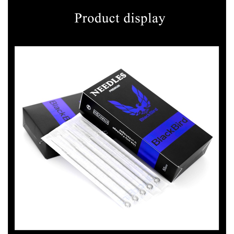 Tattoo Needles Supplier - Blackbird 50 Pieces Disposable Sterile Traditional